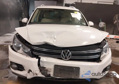 2013 Volkswagen Tiguan Se from USA, damaged, VIN WVGBV3AX2DW077930